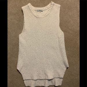 Madewell sweater vest (s)